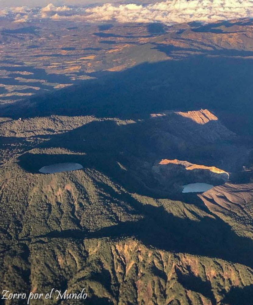 Imagen aérea del Poas